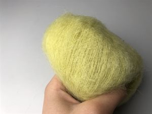 Angel by permin silk mohair - skøn acid lime